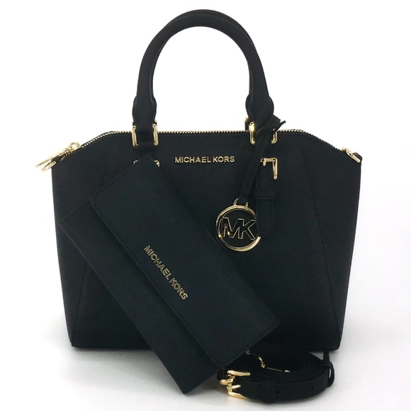 Michael Kors Handbags - 2PCS Michael Kors Ciara Medium Satchel Wallet Set